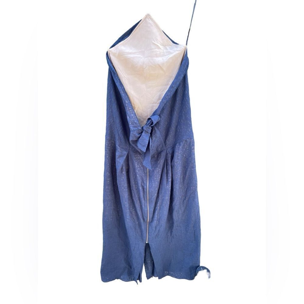 Roland Mouret silk lined navy blue dress - Picture 4 of 15